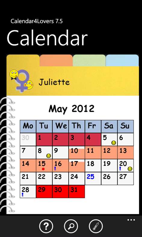 Calendar4lovers Screenshots 1