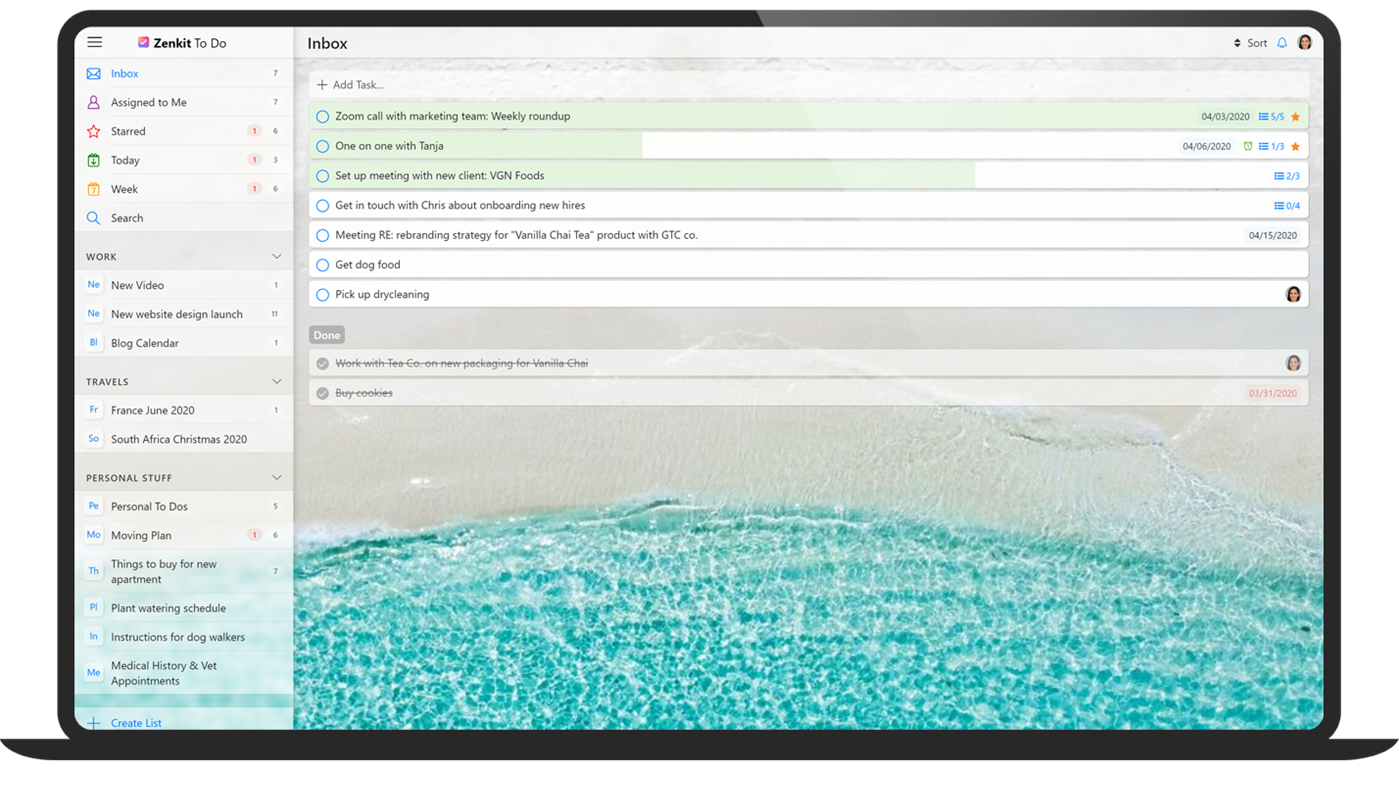 #1. Zenkit To Do (Windows) 来自: Zenkit
