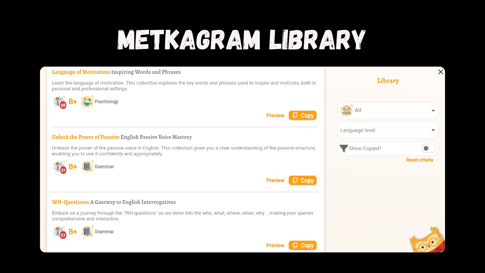 Metkagram - AI Grammar Cards — Приложения Майкрософт