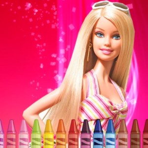 Barbie Coloring Game