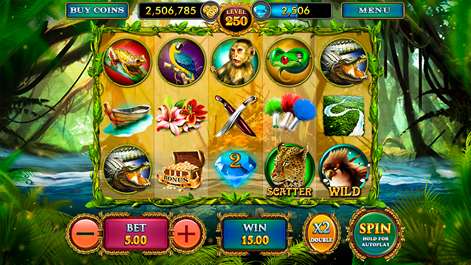 Amazon Slots - Wild Luck - Casino Pokies Screenshots 2