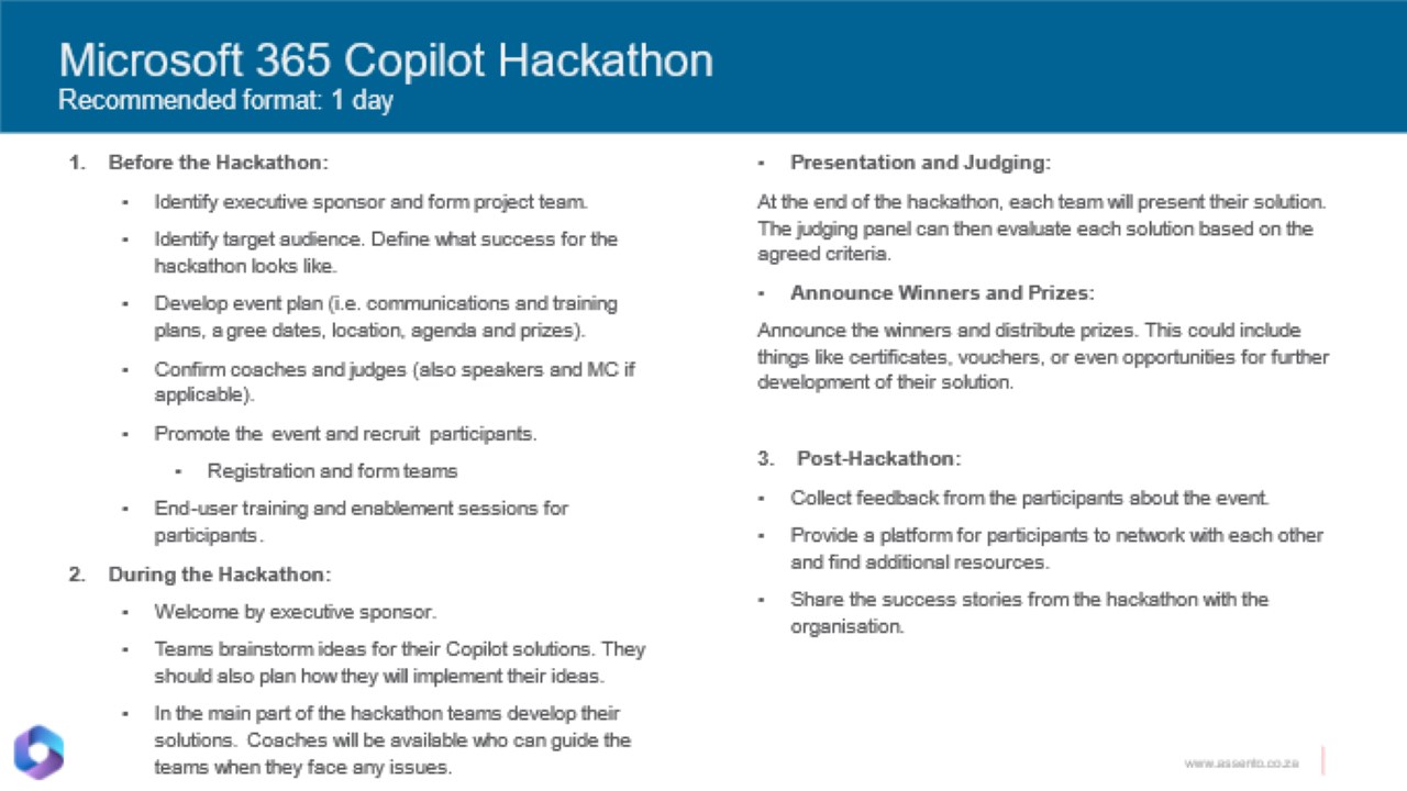 Snapshot 2 of Microsoft 365 Copilot Hackathon: 1-Day Workshop