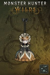 追加チャーム「ラバラドレスの人形・橙」