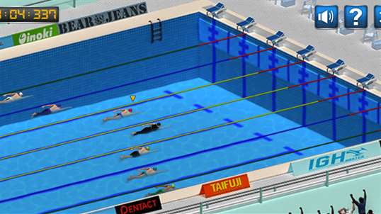 Swimming Pool Race screenshot 1