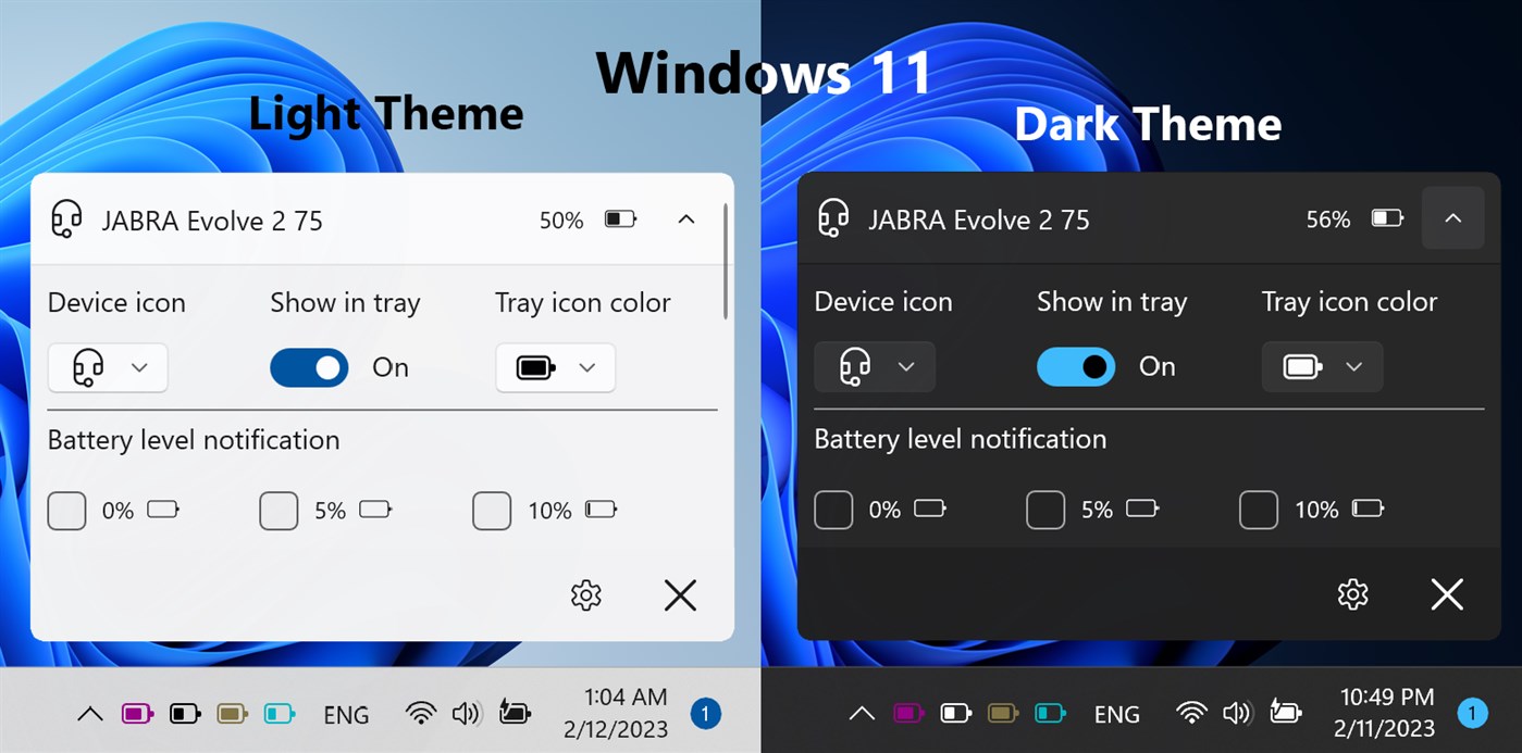 #2. Bluetooth Battery Level (Windows) 由: Workstation Master