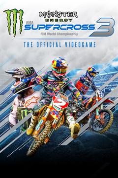 Cover poster for Monster Energy Supercross - The Official Videogame 3