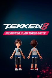 TEKKEN 8 - Avatar Costume: Classic TEKKEN T-Shirt Set
