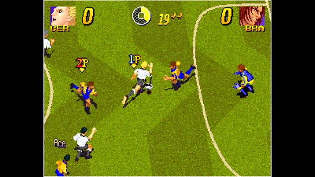 ACA NEOGEO PLEASURE GOAL： 5 ON 5 MINI SOCCER screenshot 3