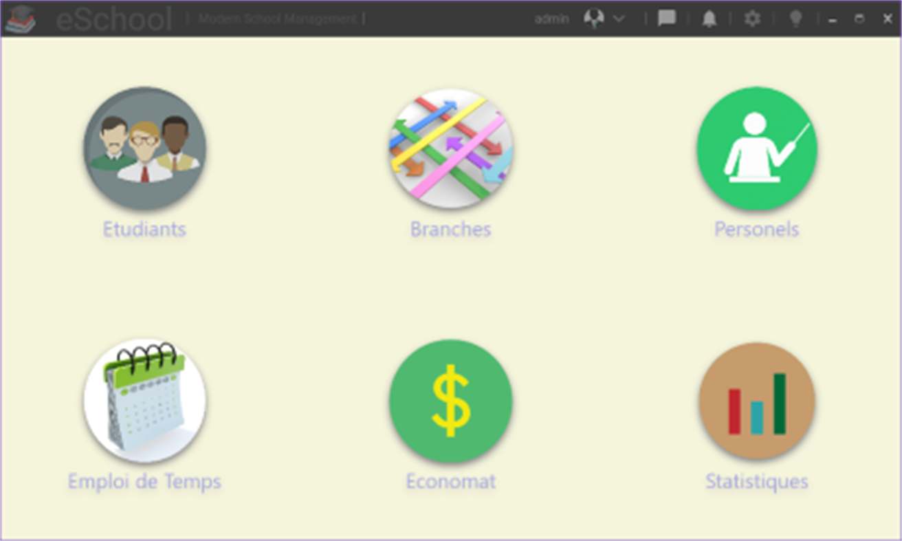 #2. eSchool (Windows) 由: Halid Cisse