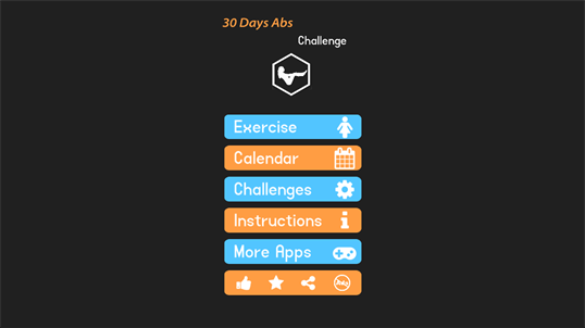 30 Day Abs Workout Six Pack Challenge screenshot 1