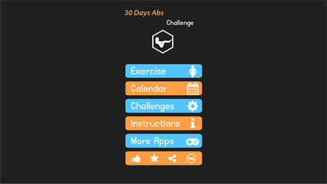 30 Day Abs Workout Six Pack Challenge Screenshots 1