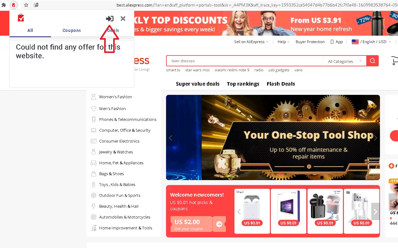 ShopYub Automatic Coupon Finder Cashback