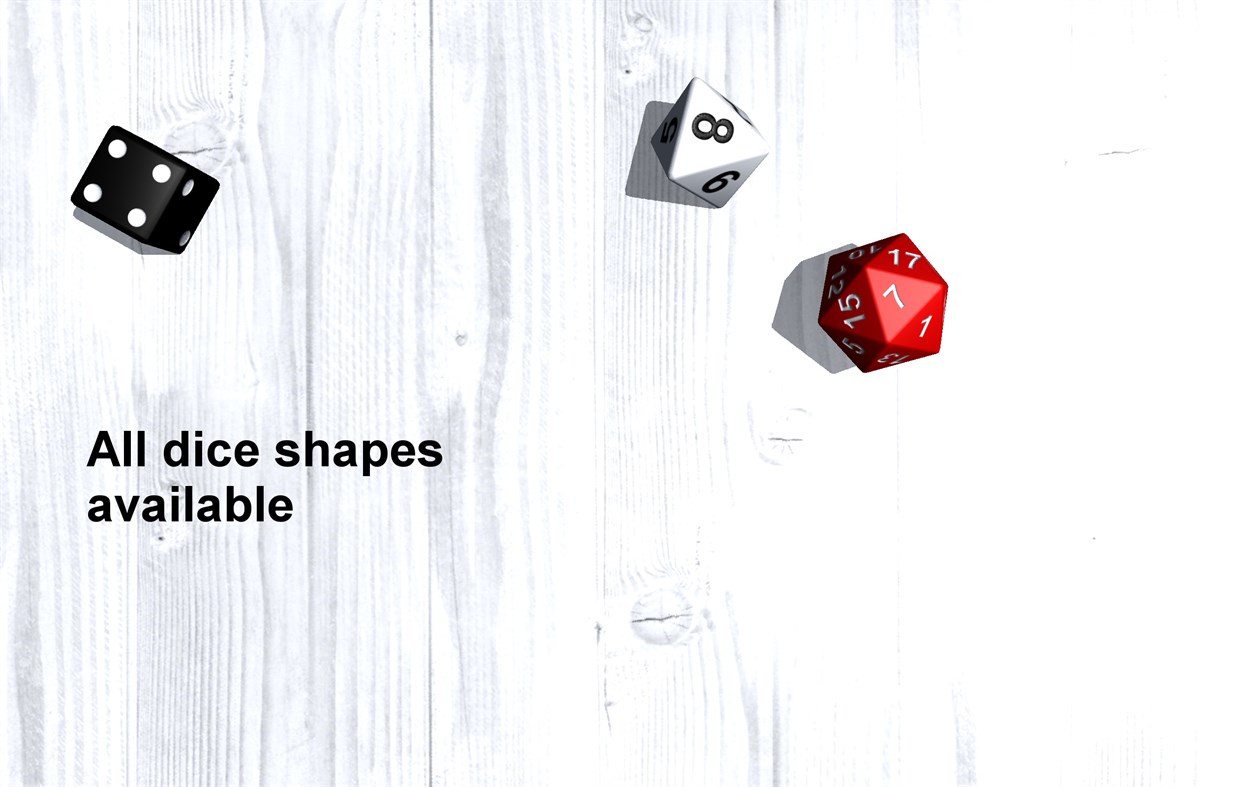 #1. Dice 3D 7pixels (Windows) 由: 7pixels