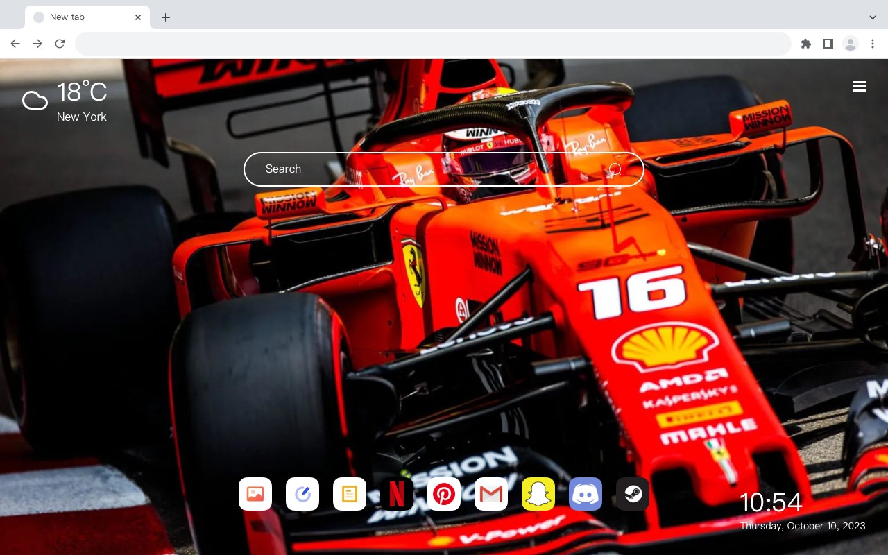 Ferrari SF21 Racing Car 4K Wallpaper HomePage