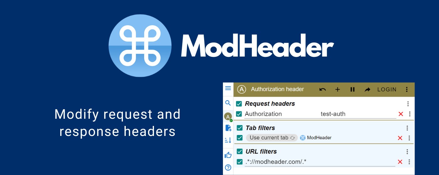 ModHeader - Modify HTTP headers promo image