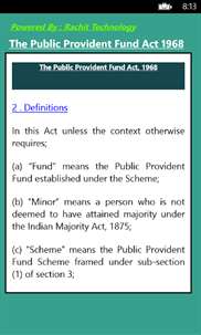 The Public Provident Fund Act 1968 screenshot 3