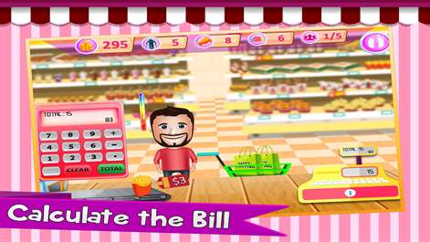 Fast food Supermarket Cashier Screenshots 1