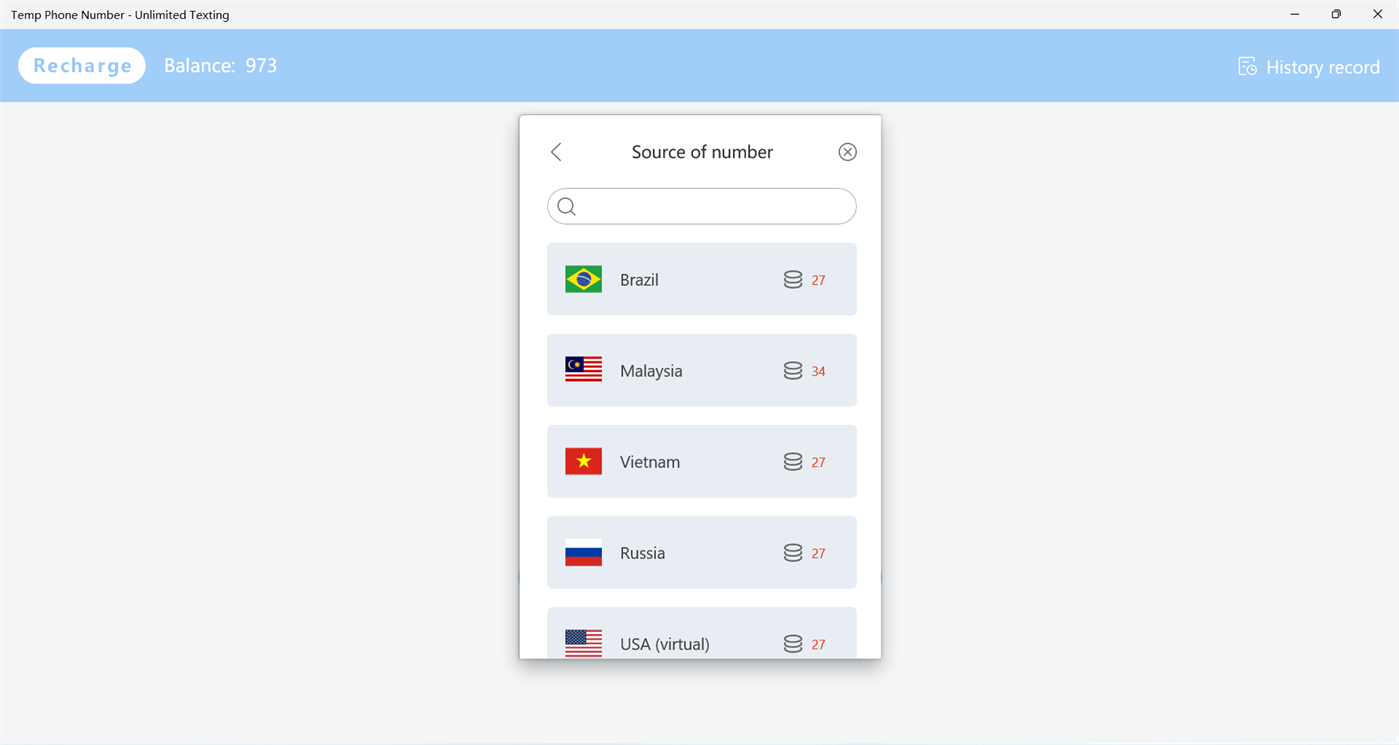 #9. Temp Phone Number - Unlimited Texting (Windows) 作者: SecurityDevelopment