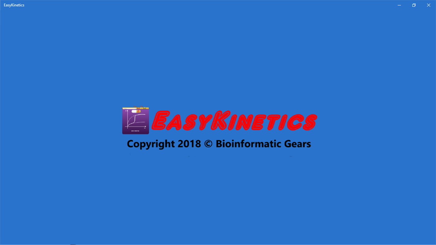 #1. Easy kinetics (Windows) 由: Bioinformatic Gears