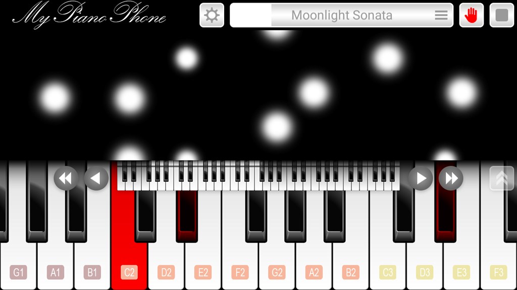 My store piano app