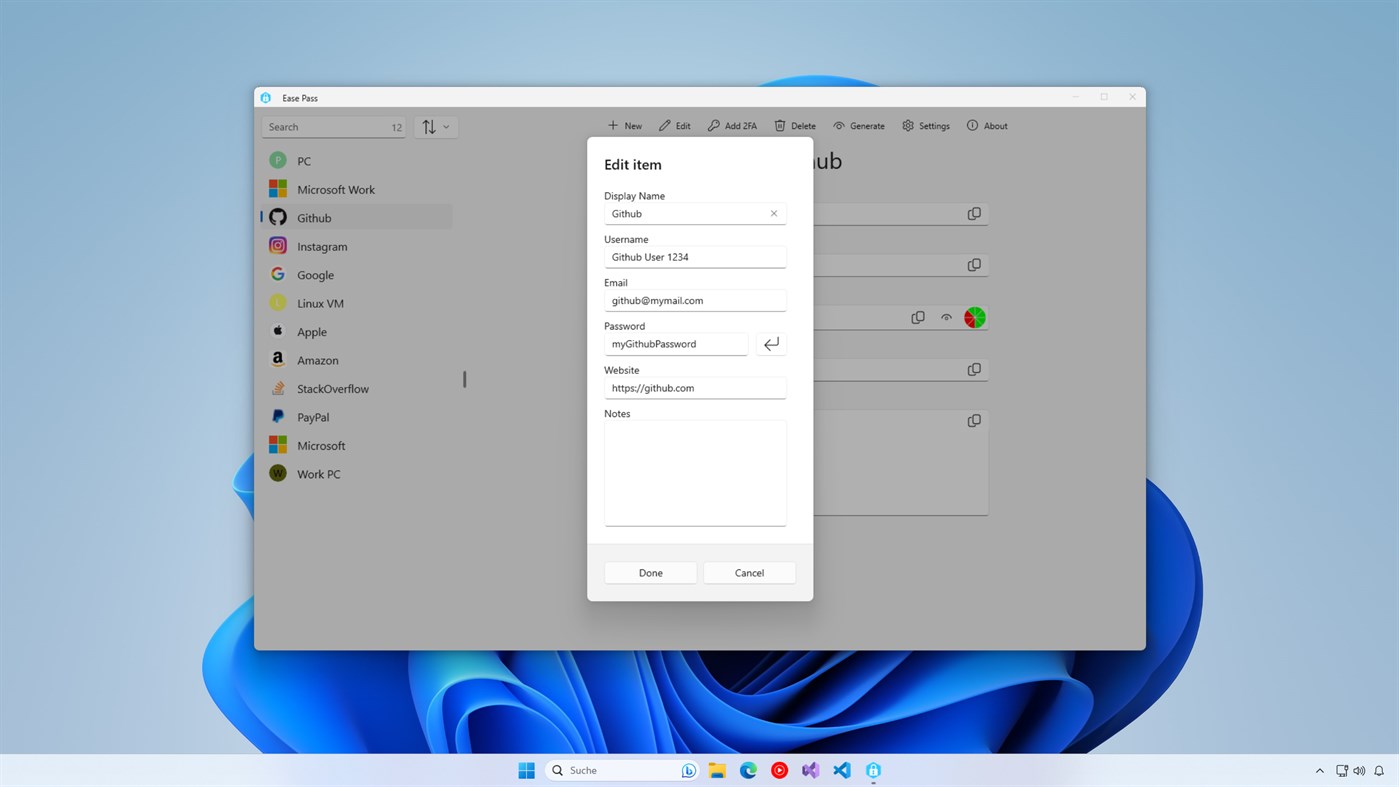 #4. Ease Pass (Windows) De: Julius Kirsch