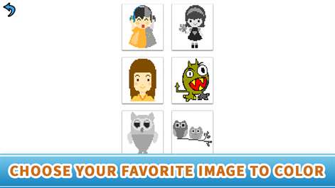 Pixel Art - Color by Number Pages Screenshots 1