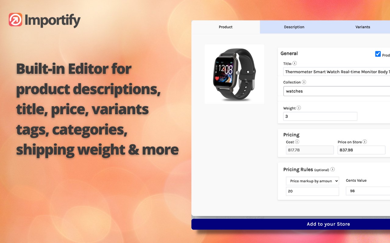 Importify - Product Importer