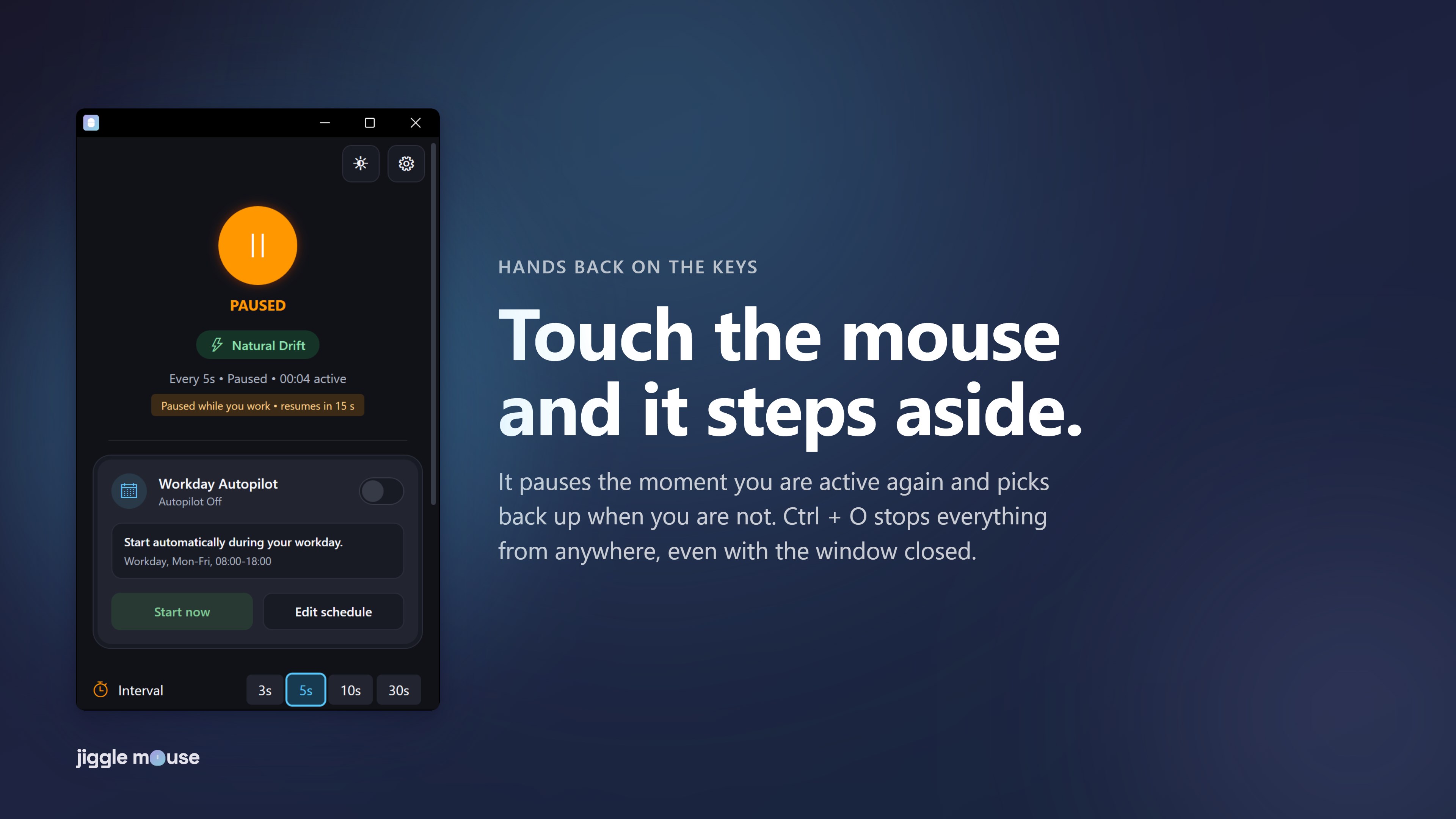 JiggleMouse screenshot