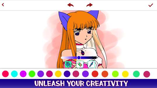 Anime Coloring Book Pages screenshot 5