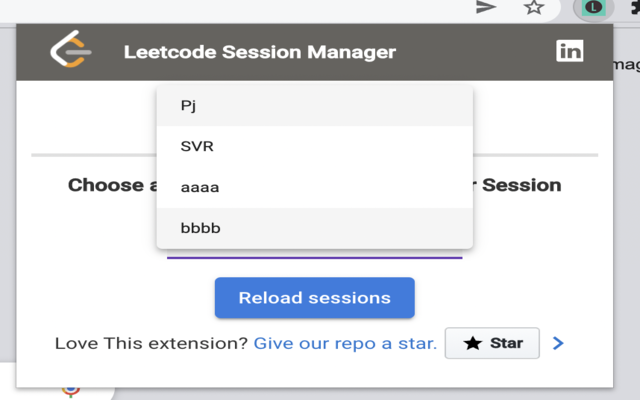 LeetSessionManager