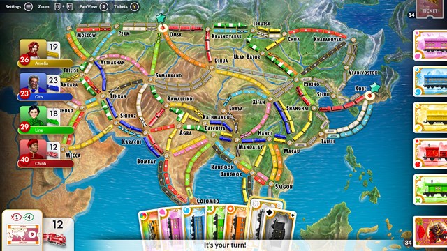 Ticket to Ride: Deluxe Edition screenshot 2