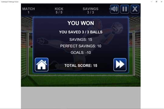 Goalkeeper Challenge Future screenshot 5
