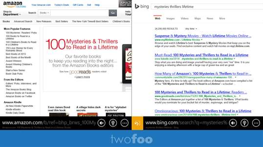 Twofoo Search screenshot 7