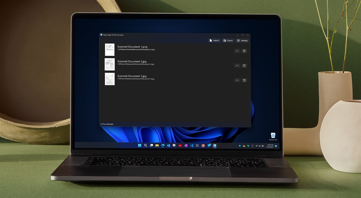 #2. Easy Image To PDF Converter (Windows) De: Nowak Software