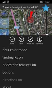 Drive+Walk Maps 8.1 LUMIA screenshot 5