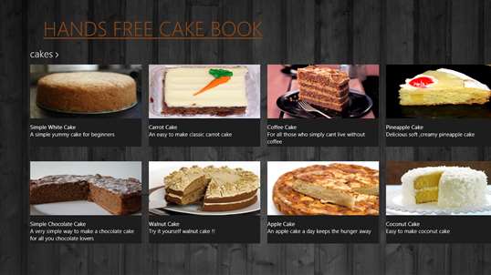 Hands Free Cake Book screenshot 5