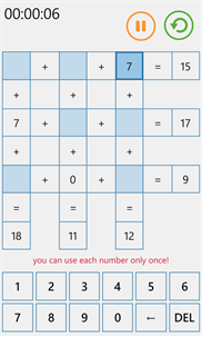 Math Grid screenshot 3