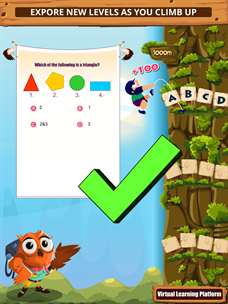 Math Games for Kids Grade 1 to 5 - Addition Subtraction Multiplication Numbers Fractions Geometry Measurement Practice with Mathaly screenshot 5