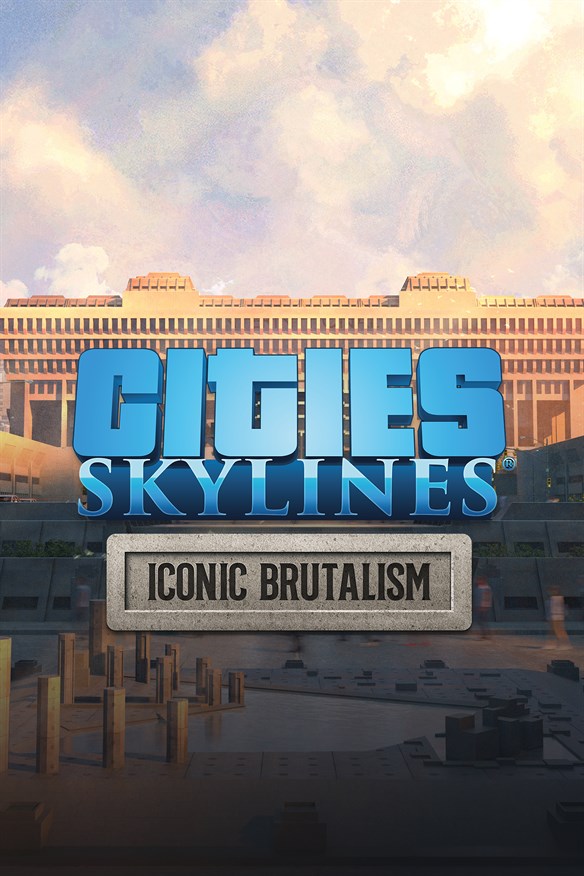 Cities: Skylines - Content Creator Pack: Iconic Brutalism Xbox Series X|S and Xbox One cover art
