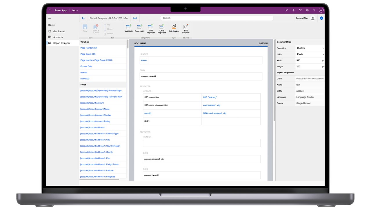 Snapshot 4 of Resco Docs+ for Power Platform