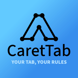 CaretTab - New Tab Dashboard