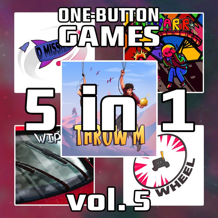 One Button Games 5-in-1 vol. 5 (Xbox One)