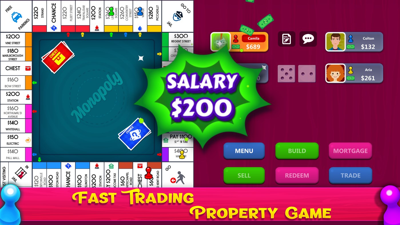 #5. Monopoly Game (Windows) 게시자: Pocket Game Card lab