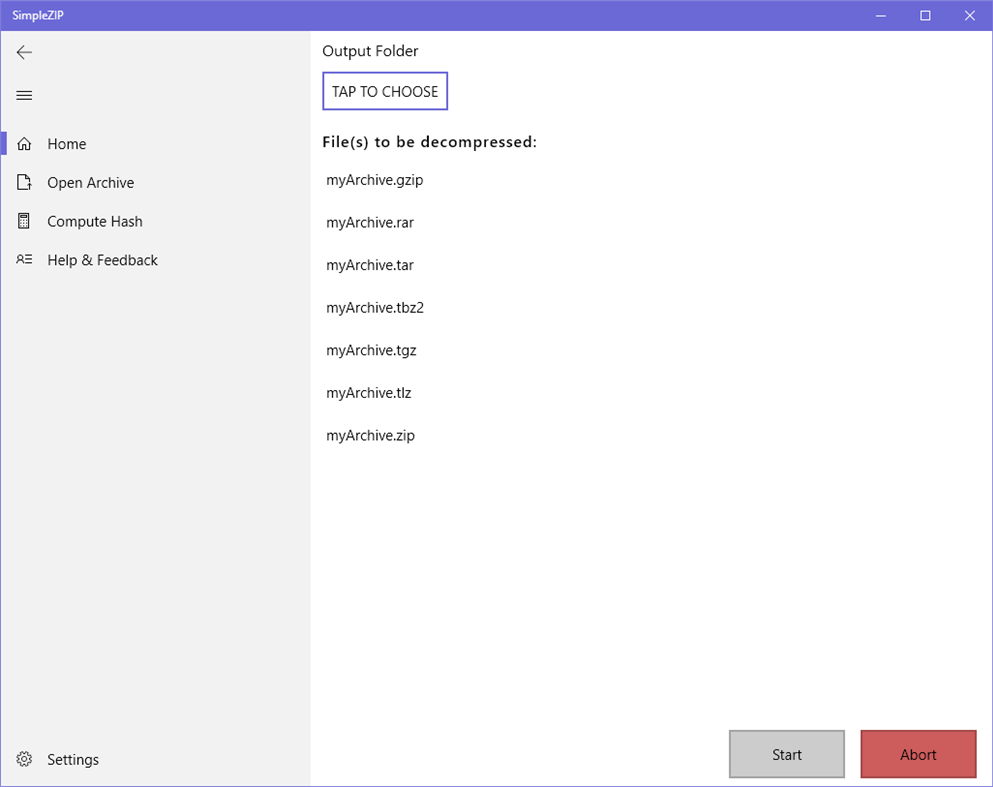 #3. SimpleZIP (Windows) 由: AA47phU