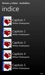 Romeo y Julieta - Audiolibro screenshot 1