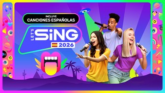 Let's Sing 2026 con éxitos de España