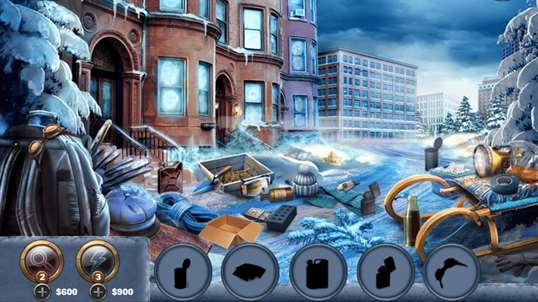 Hidden Object : Frozen City screenshot 4