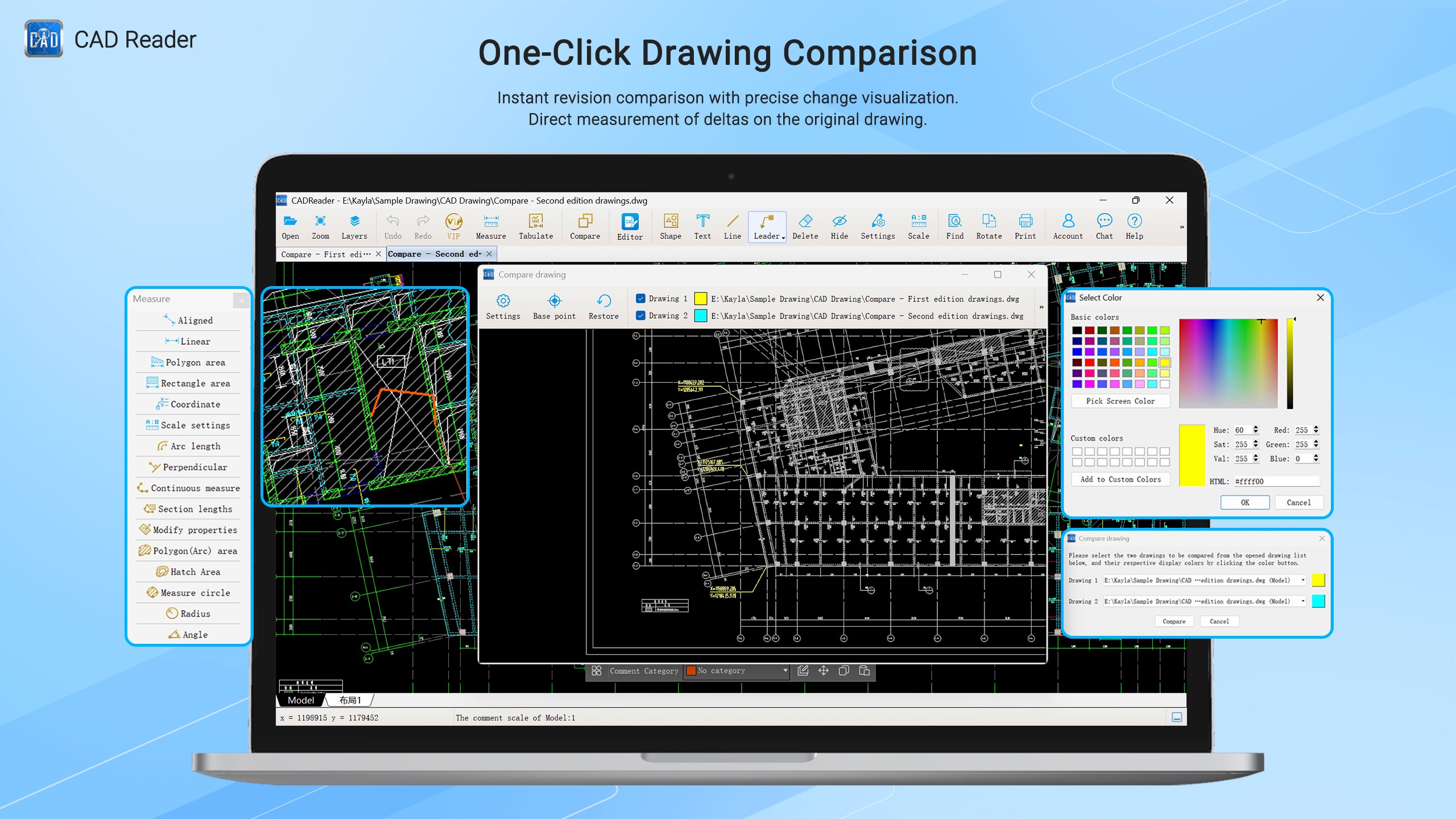 CADReader – View & Measure DWG screenshot
