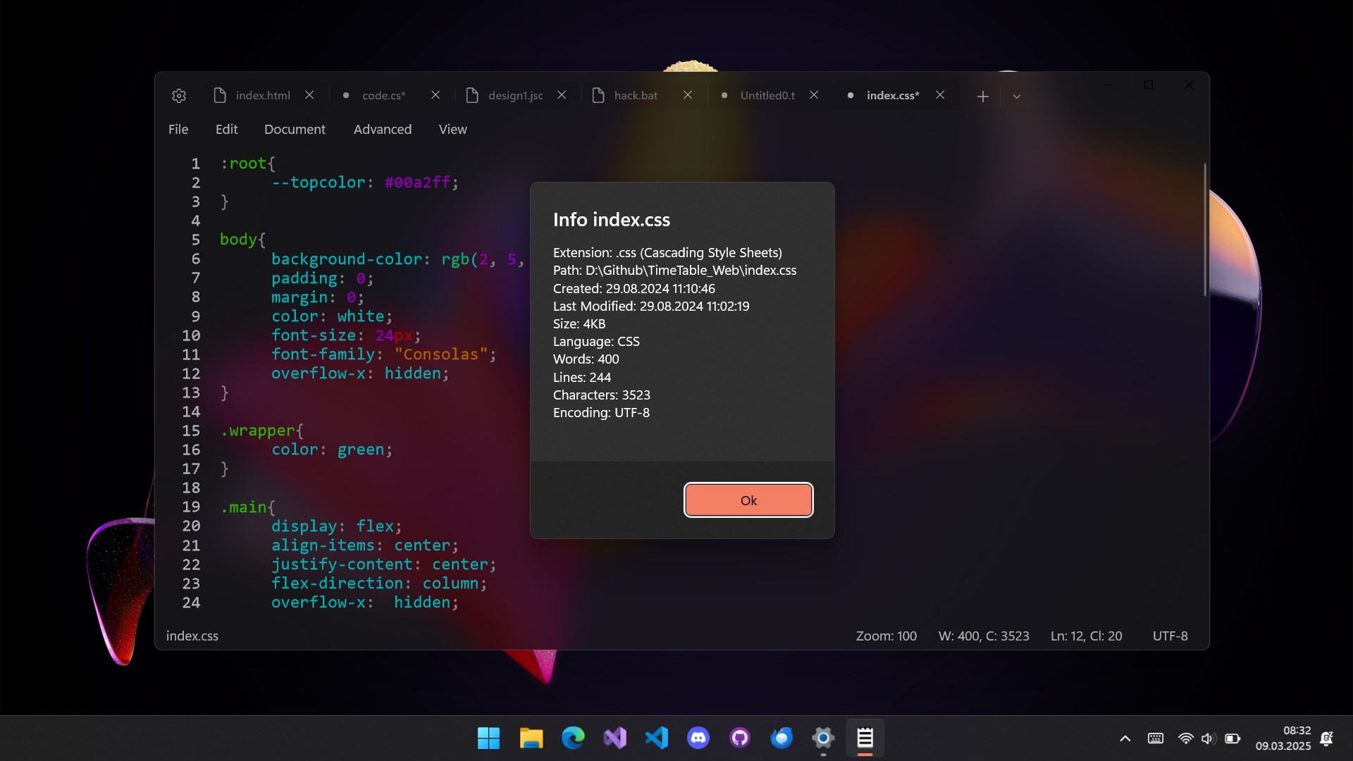 Fastedit screenshot
