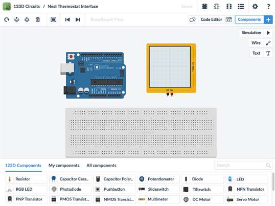Autodesk® 123D® Circuits screenshot 2